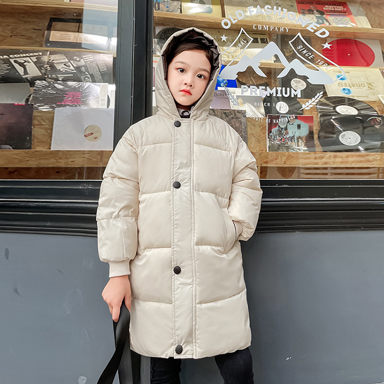 Çocuk kuş tüyü orta boy bebek pamuklu çocuk ceketi, erkek ve kadın kışlık mont_voghion.com