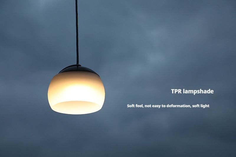 Lampă de camping portabilă din silicon cu încărcare USB multifuncțională pentru cort și exterior, noua lampă LED pentru cal_voghion.com