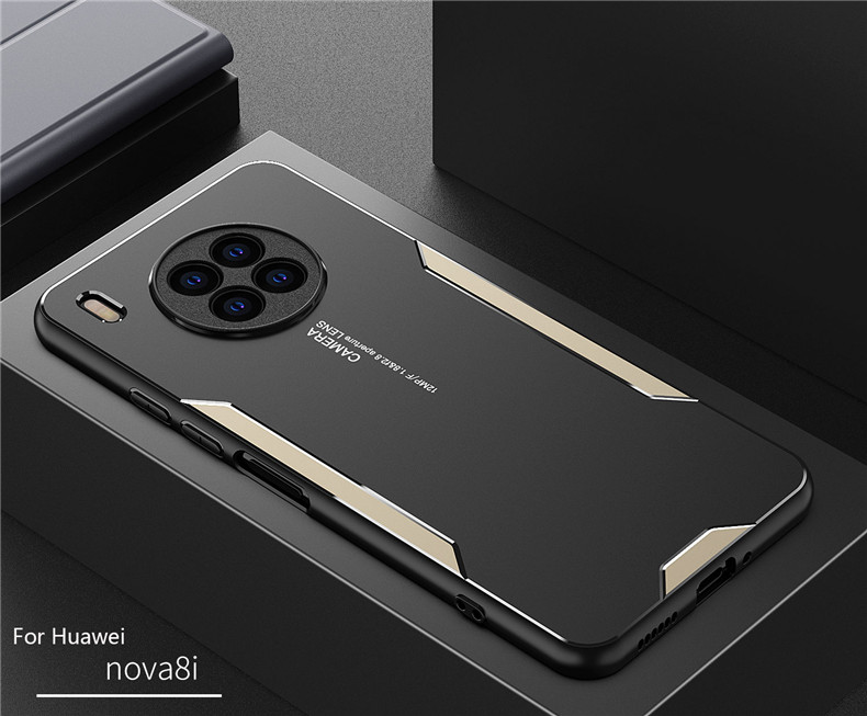 Per Huawei Nova 8i Custodia Custodia protettiva per cover posteriore di alta qualità per Huawei Nova 8i Anti-caduta Anti-impronta Alluminio A_voghion.com