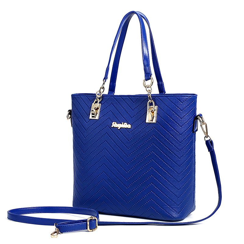 Bolsa feminina de outono e inverno, versão da tendência da moda, conjunto de seis peças para mãe e filho, bolsa de um ombro, transversal versátil, lote misto_voghion.com
