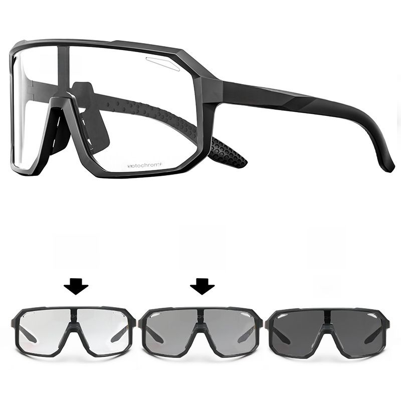 Fahrradbrillen Neue farbwechselnde Reitbrille Tag und Nacht Dual-Use-Nachtsichtbrille Fahrrad_voghion.com