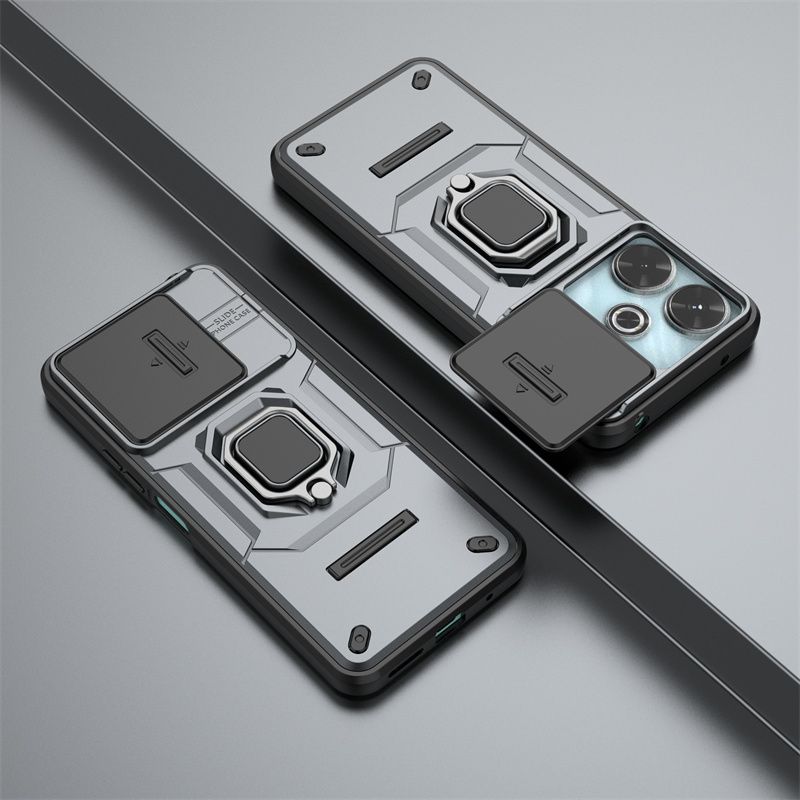 Páncélos ütésálló tok Xiaomi Redmi 13 4G Redmi 13C 5G védőtok gyűrű mágneses tartó Coque Fundas Capa_voghion.com