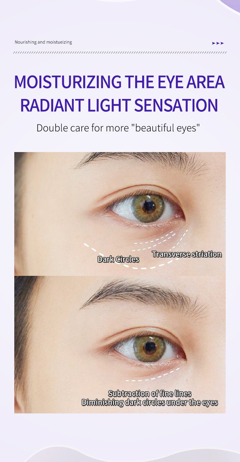 Crema contorno occhi antirughe al caviale e retinolo TVLV, un prodotto popolare, nutre, idrata e idrata_voghion.com