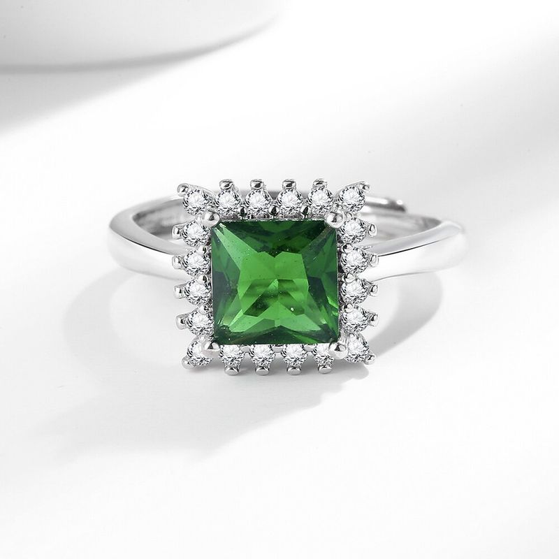 Live-Streaming Heißer Verkauf Zucker Smaragd Zirkon Ring Schmuck Zubehör_voghion.com