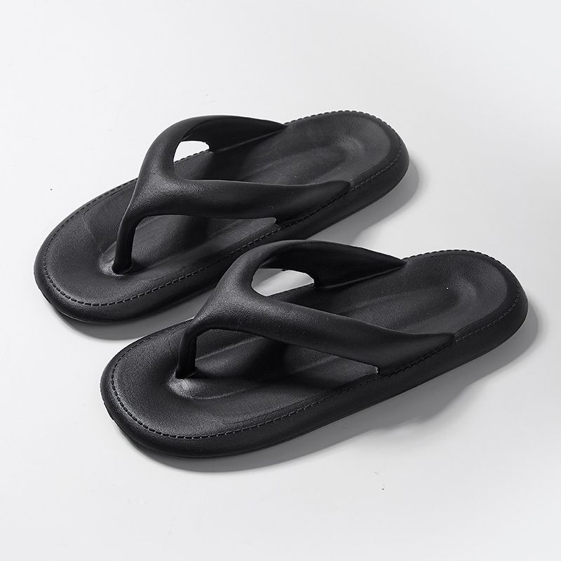 2023 Flip-Flops Summer Thick Sole New High-End Men's Slippers Couple Trendy Sandals_voghion.com