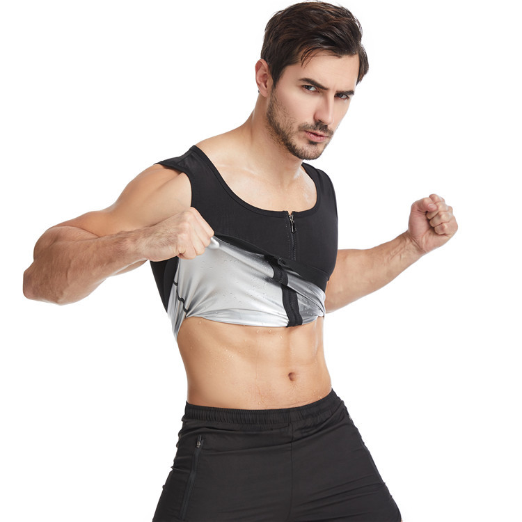 El sudor desgasta la faja de la cremallera del corsé de la cintura de los hombres de la aptitud de los deportes_voghion.com