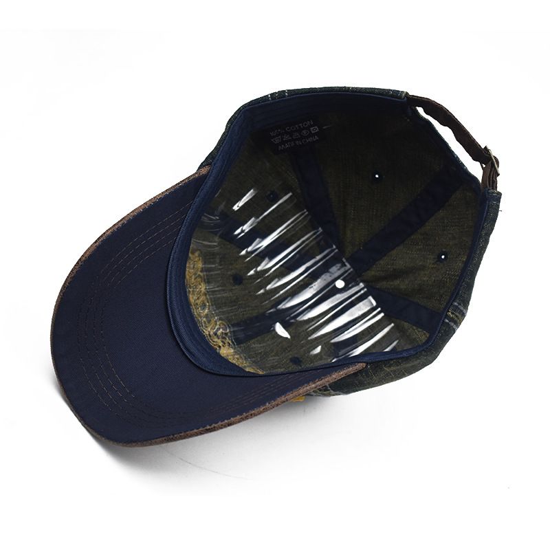 Hot Sale CNTANG Summer Denim Baseball Cap Men's Fashion Embroidered Letter Cotton Caps Snapback Men Outdoor Casual Hip Hop Hat_voghion.com