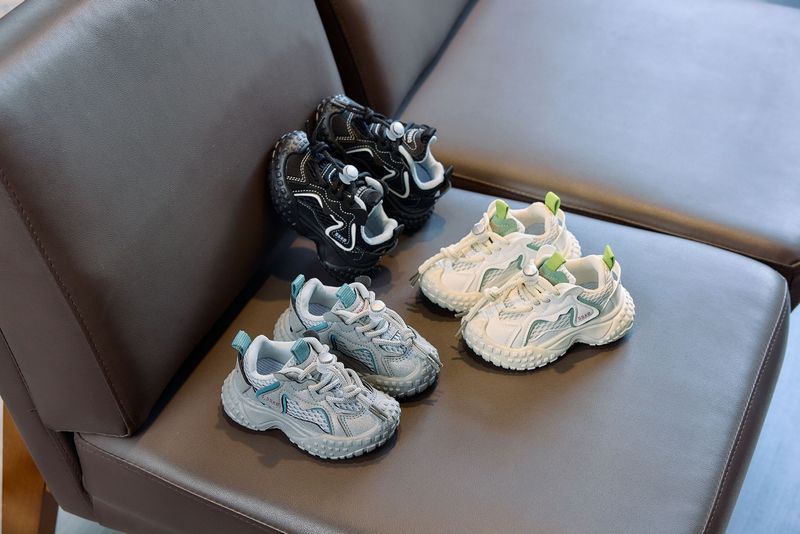 Scarpe da ginnastica traspiranti per bambini, per ragazzi, da 1 a 6 anni, stile primaverile e autunnale, scarpe da ginnastica per bambini con suola morbida in rete_voghion.com