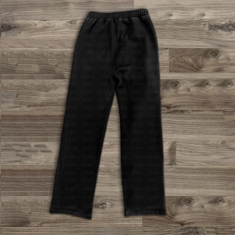 Felpa con cappuccio e pantaloni della tuta in stile gotico Y2K con stampa di lettere personalizzate_voghion.com