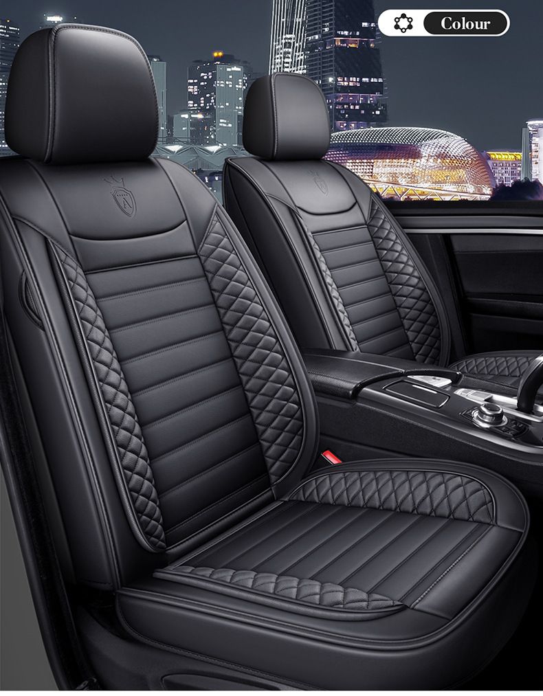 Car seat cover four seasons general leather seat cover car seat cover cushion cover all surrounding seat cover seat cover_voghion.com