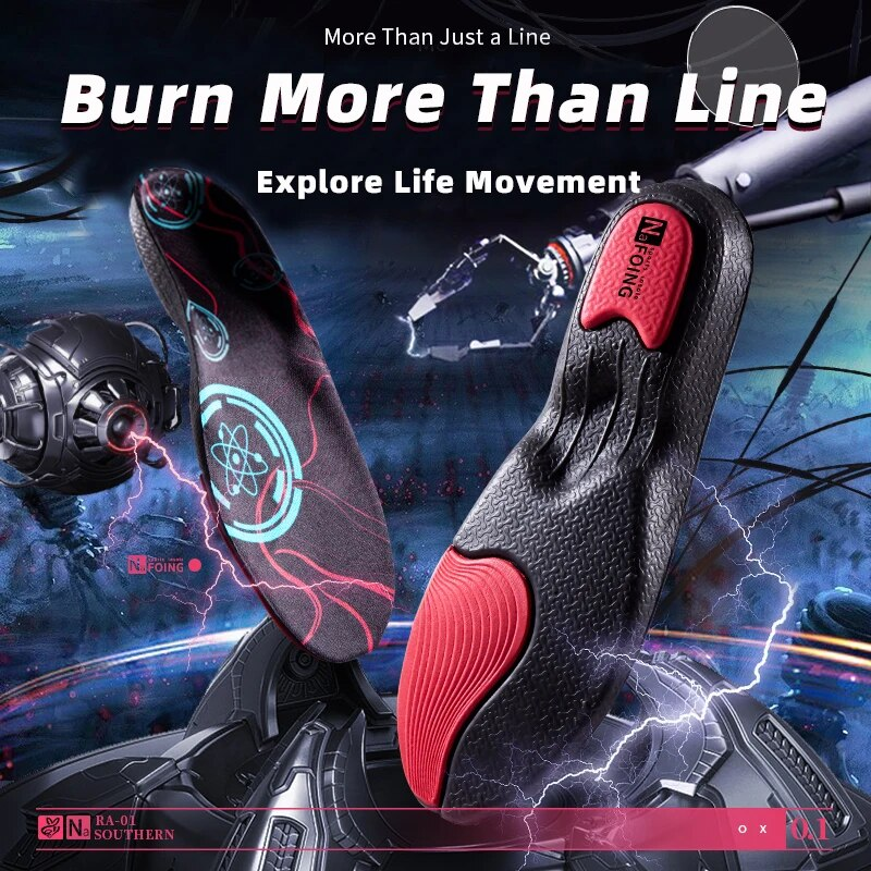 NAFOING Orthopedic Flat Foot Feet Arch Support Plantar Fasciitis Medical EVA Insoles Shoes For Men/Women_voghion.com