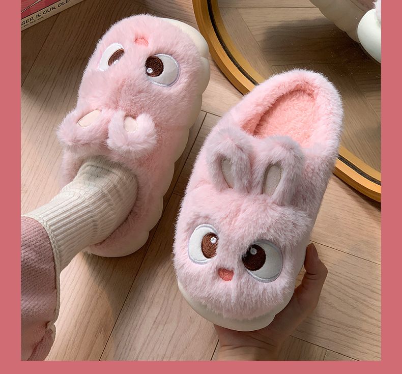 Pantufas de inverno aconchegantes para mãe e filho, para mulheres e homens - Pantufas de interior em fleece macio com sola antiderrapante, quentes e confortáveis, várias cores e tamanhos._voghion.com