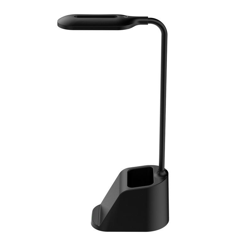 Pen holder stand table lamp wireless charger 15W fast charge learning special eye protection lamp gift logo_voghion.com