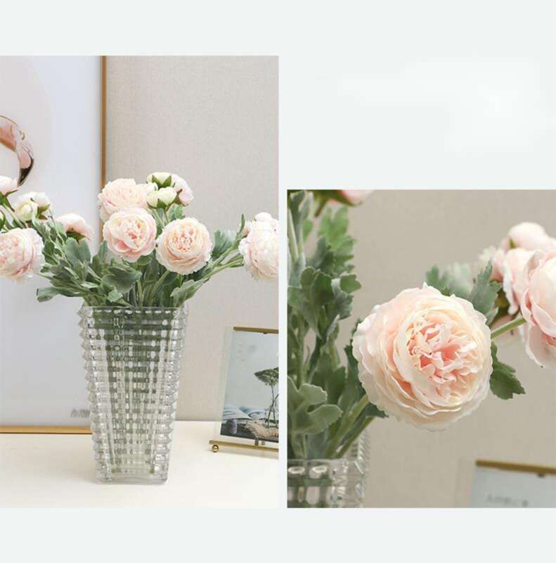 High-end Ins nordisk stil flokkende Qianzi Lulian kunstige blomster i stuen dekorasjon av kunstige blomster_voghion.com