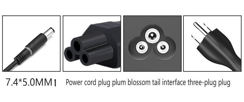 130-W-Netzteil, geeignet für Dell-Laptops, 19,5 V, 6,7 A, Ladegerät mit 7,4 x 5,0 mm Spitze, kompatibel mit Dell XPS 15, Inspiron 16 Plus und Precision 3560_voghion.com
