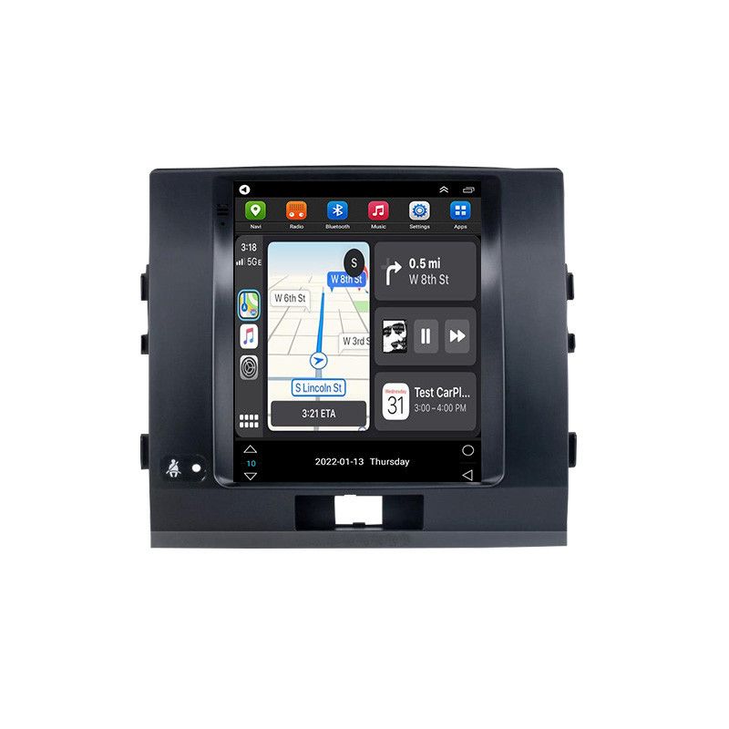Geschikt voor Toyota Land Cruiser Android Navigator 9,7 inch verticaal scherm autodisplay alles in één apparaat_voghion.com