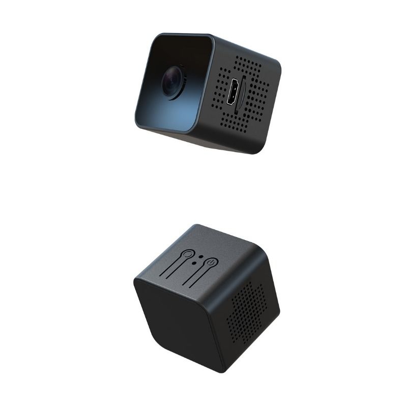 X1 kleine vierkante high definition wifi-camera, draadloze 1080p nachtzicht beveiligingscamera sport kleine camera_voghion.com