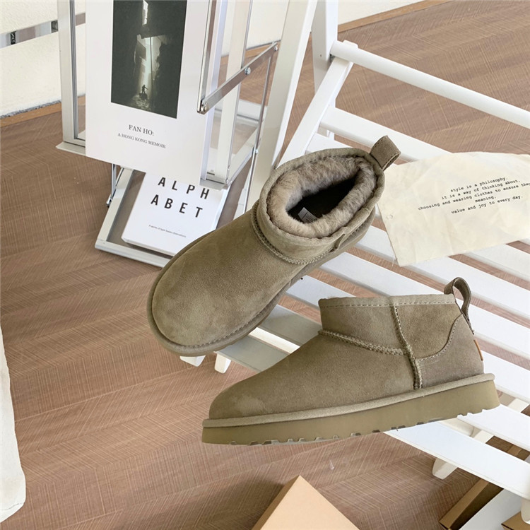P6 NOMRΕUGG Henan Sangpo Snow Boots Fur One Winter Short Tube Warm Cotton Boots Women's NOMREUGG_voghion.com