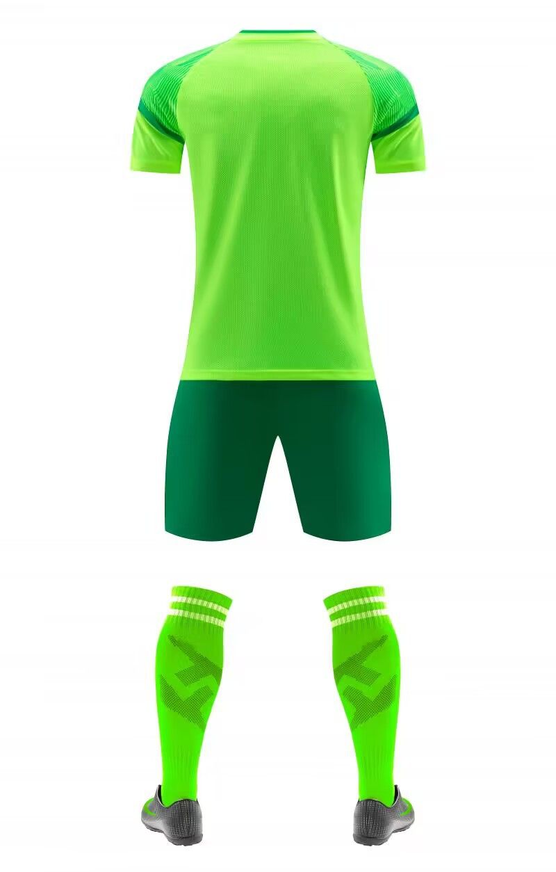 Men's Clothing competition training short-sleeved sports quick-drying women's jersey printed size football uniform suit male student_voghion.com