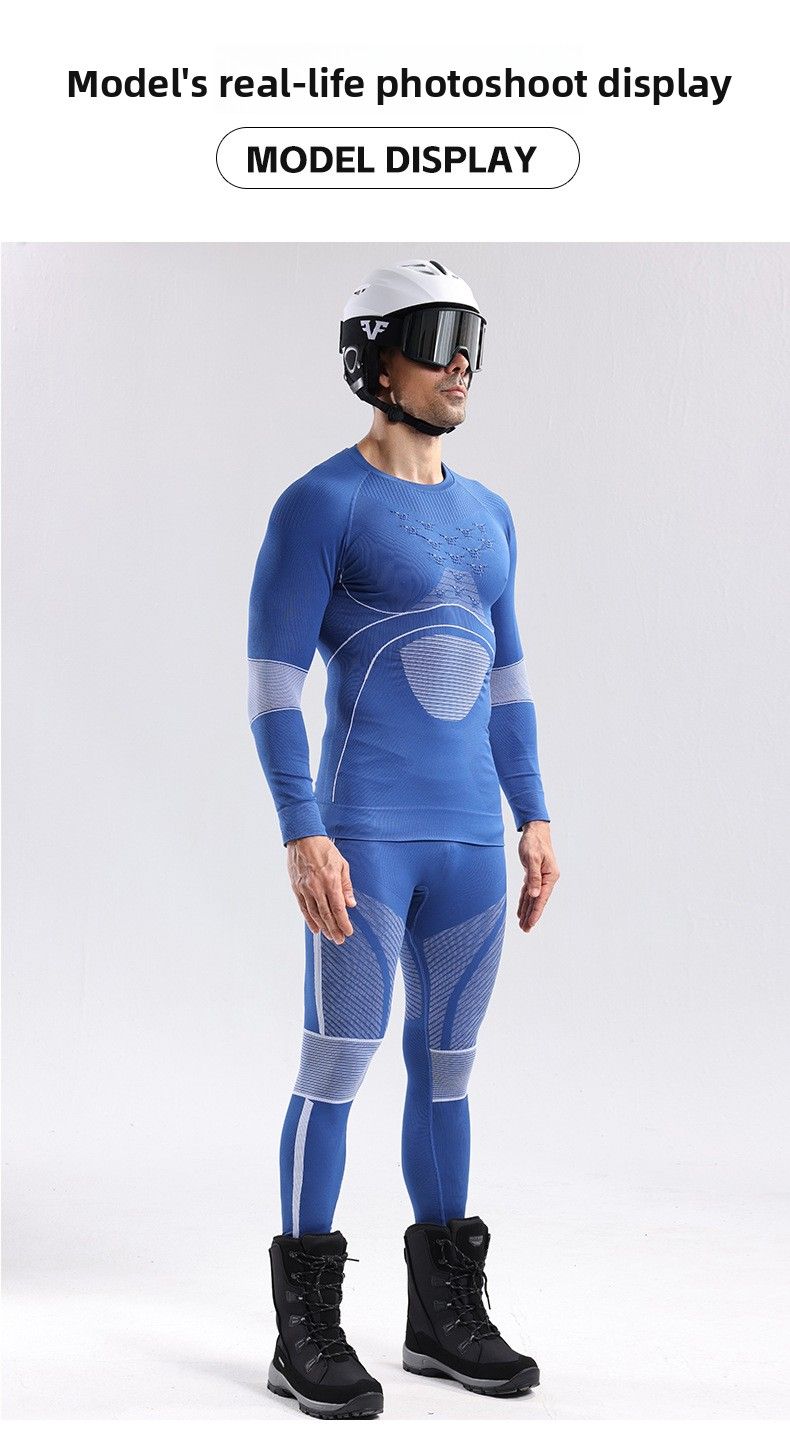 2025 Ski Quick-Dry Suit Extremely Cold Compression Base Layer Sports Men's Thermal Functional Underwear Autumn Winter_voghion.com