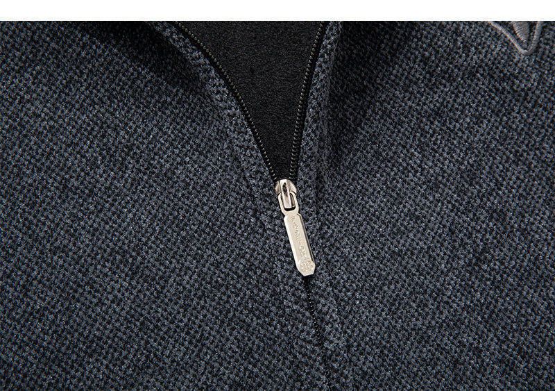 Giacca invernale da uomo in pile con fodera in sherpa e collo in pelliccia sintetica, capospalla caldo ed elegante per abbigliamento casual (nero, cachi, grigio, verde scuro)_voghion.com