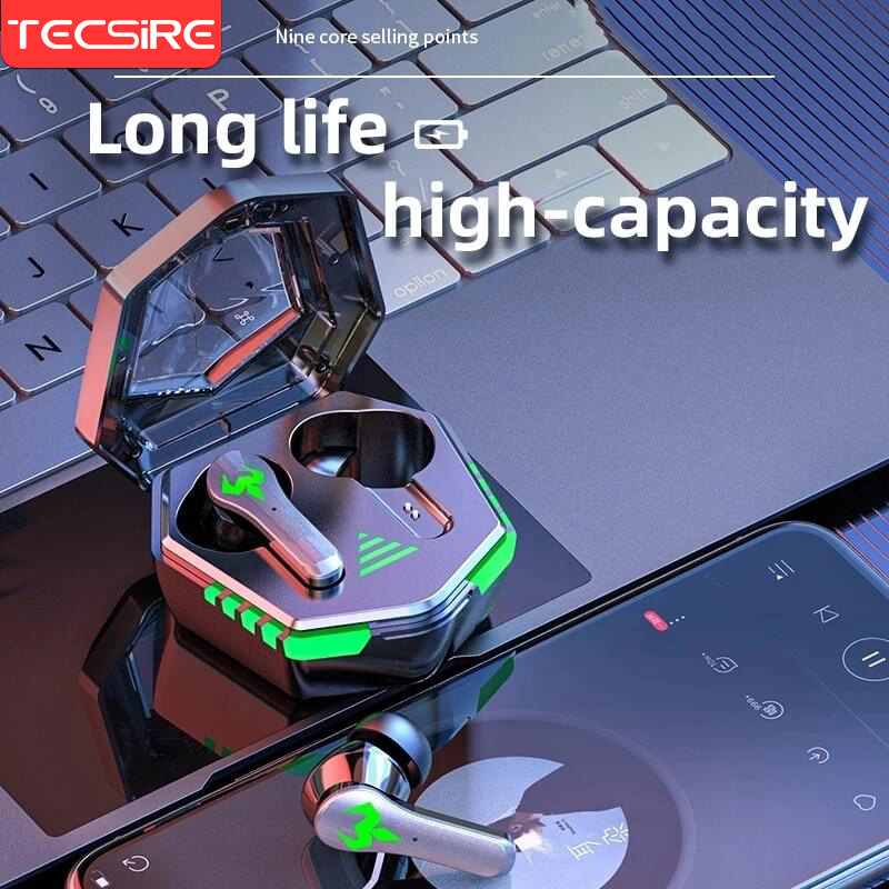 N35 TWS Wireless Earphones Gaming Headsets 9D Stereo Surround Sound Quality Bluetooth 5.2 Headphone For Xiaomi Samsung All Phone_voghion.com