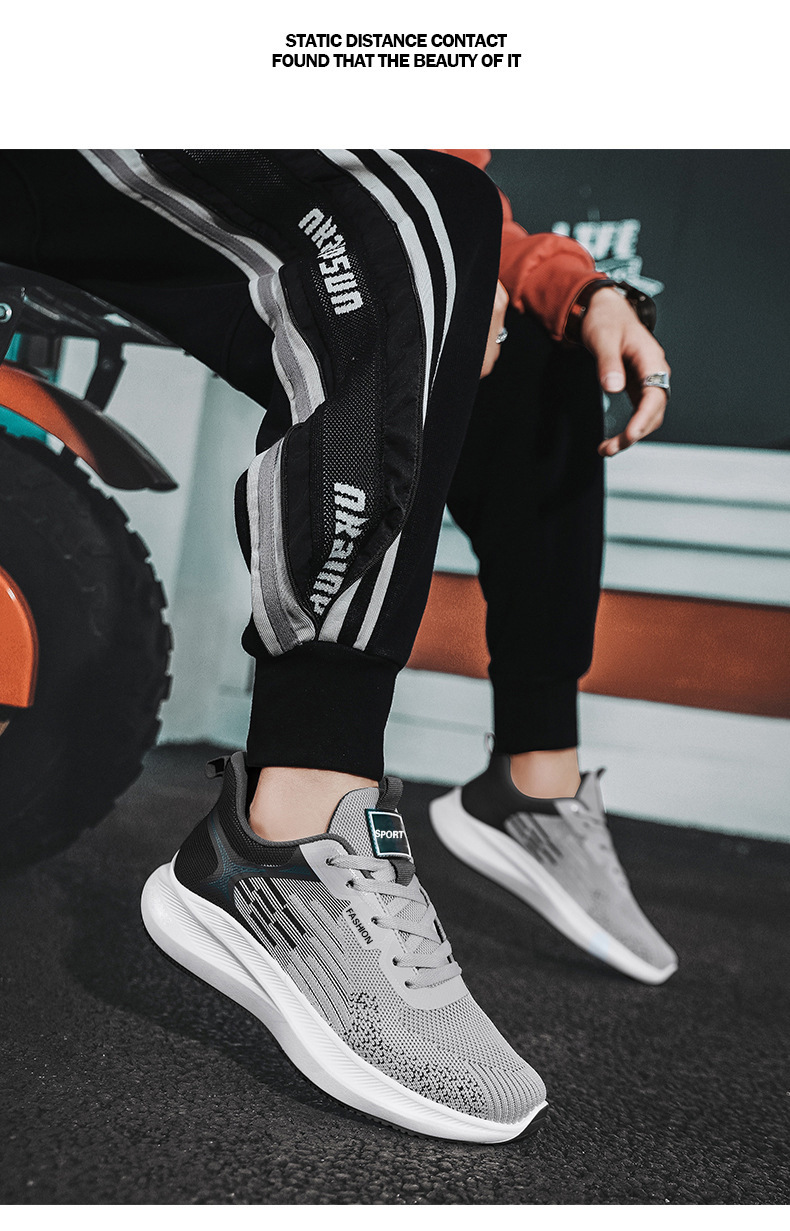Herren-Sportschuhe 2023 Sommer neue fliegende Weberei trendige Schuhe Studenten lässige trendige Schuhe grenzüberschreitende Großhandelslaufschuhe Herrenschuhe_voghion.com