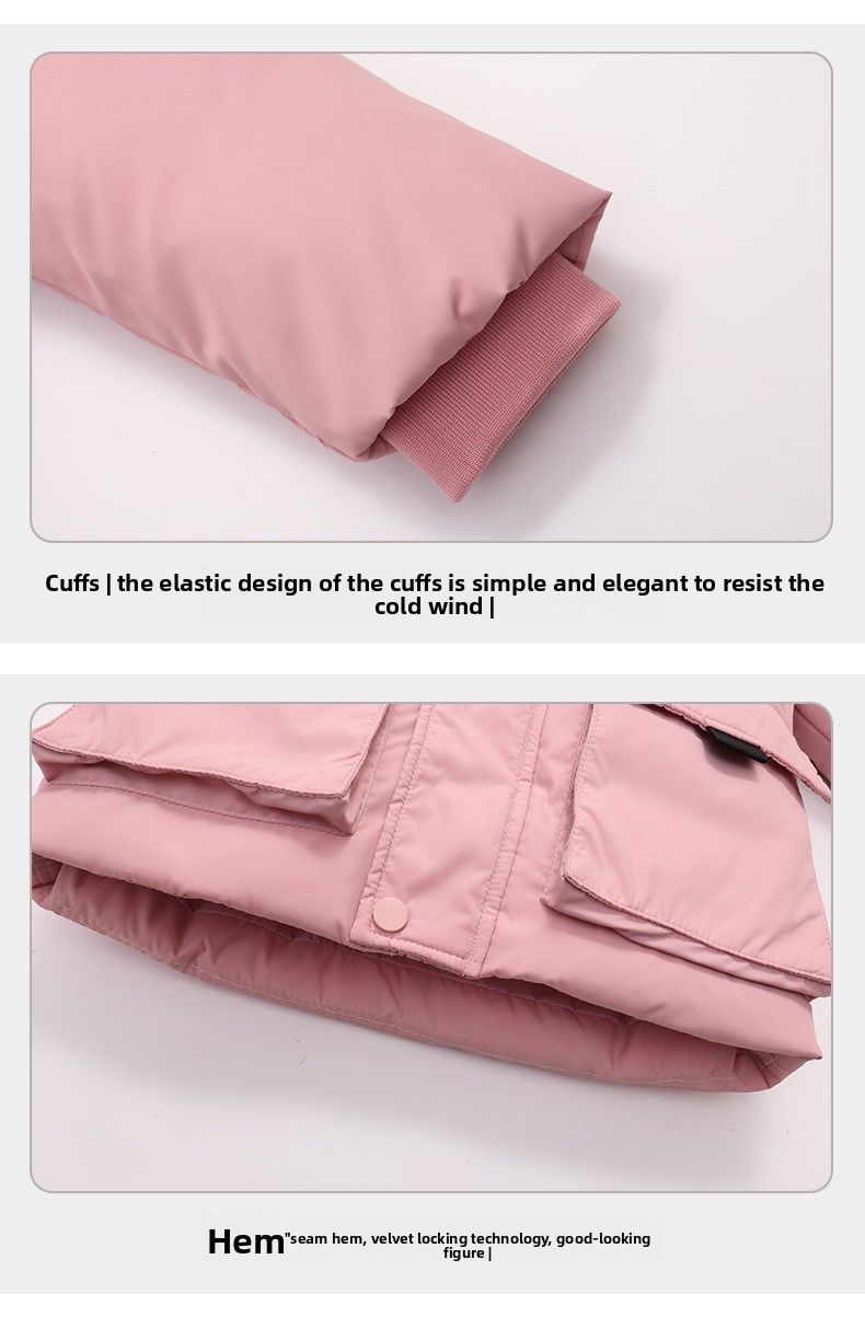 Piumino per bambini 2025, neonato, 1-5 anni, ragazzi e ragazze, nuovo set invernale in due pezzi, top + tuta_voghion.com