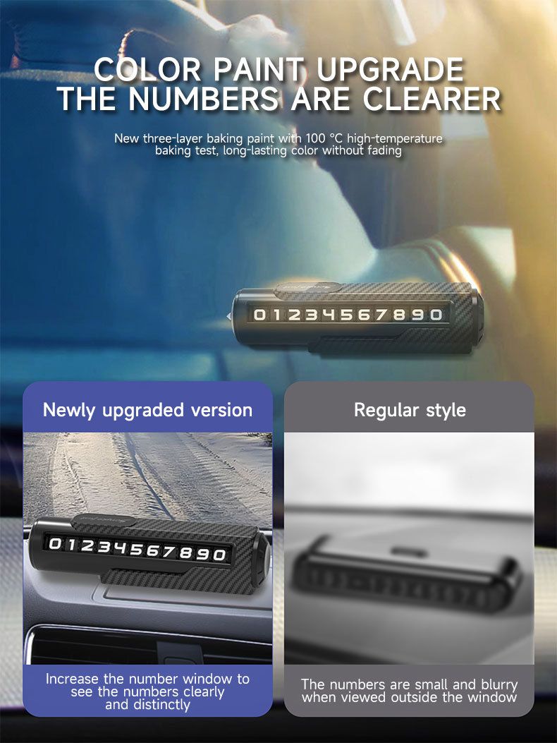Phone Number Metal Hammer Car Multi-Function Safety Window Breaker Temporary License Plate Remover_voghion.com