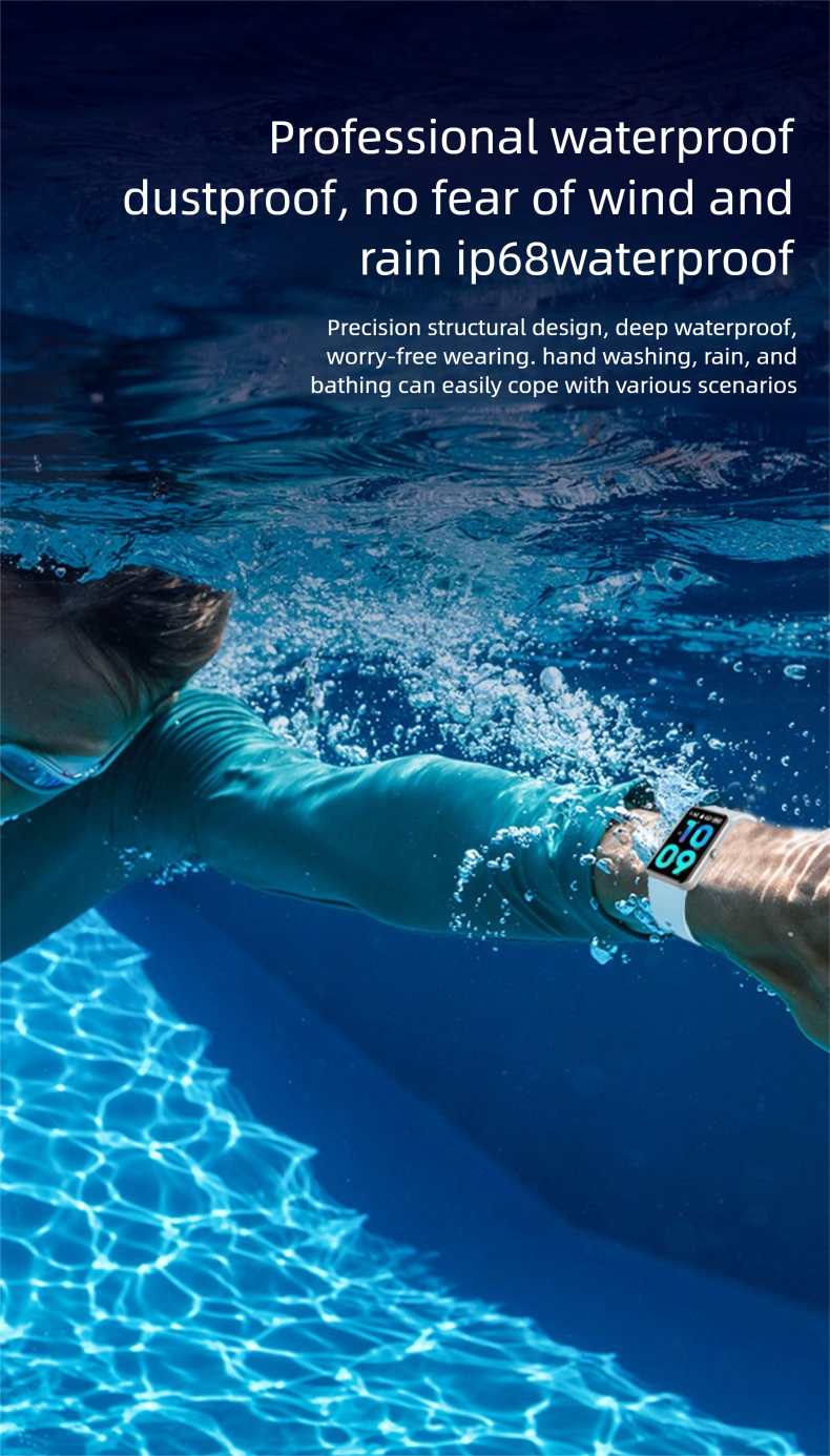 M2 Long Battery Life Waterproof Sports Watch NFC Bluetooth Men And Women Health Monitoring Smart Bracelet_voghion.com