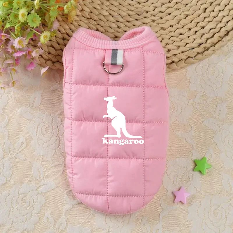 Doppelseitiger Hundemantel, warme Winterkleidung für kleine und mittelgroße Hunde, Weste, Chihuahua-Kleidung, weiche Welpenkostüme_voghion.com