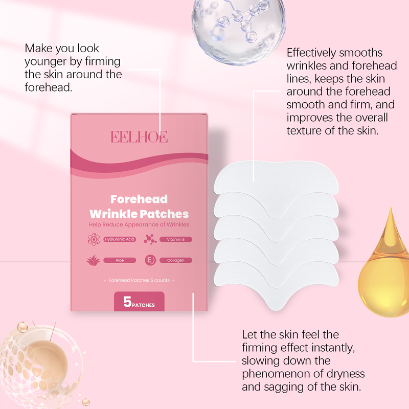 EELHOE Forehead Care Sticker, Gently Nourishing And Moisturizing, Caring For Soft And Delicate Skin, Daily Forehead Care Sticker_voghion.com