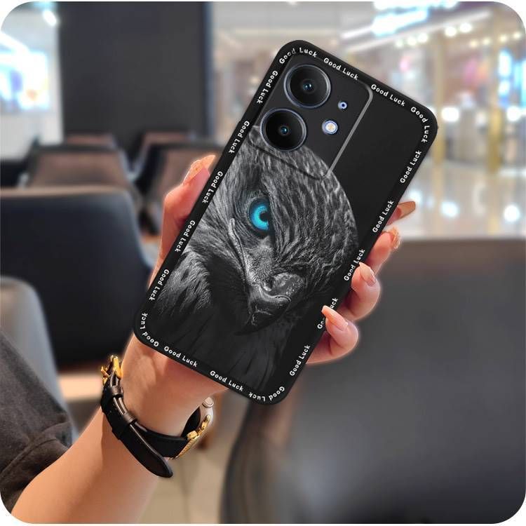 TechGlobe Custodia in silicone creativa e divertente per telefono OPPO Realme Neo7 SE/Realme Neo7SE adatta per le donne_voghion.com