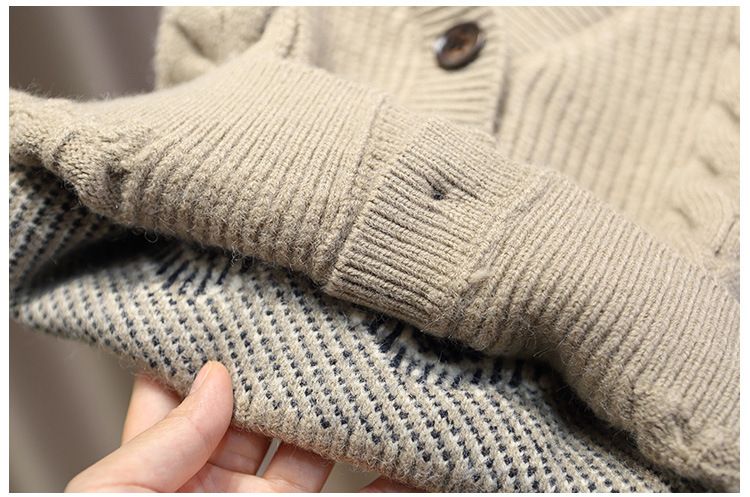 Ensemble trois pièces pour garçon, veste tricotée tendance pour enfant, pull pour bébé, printemps et automne_voghion.com