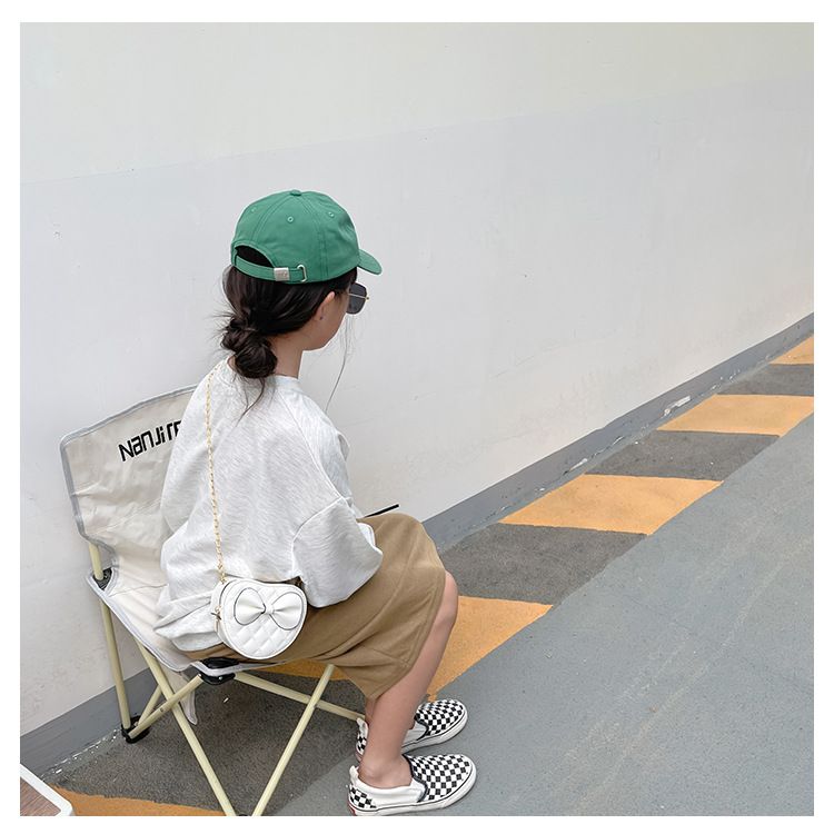 Girls children's hanging women's bow small mini zero wallet, cross bag, diagonal shoulder bag_voghion.com