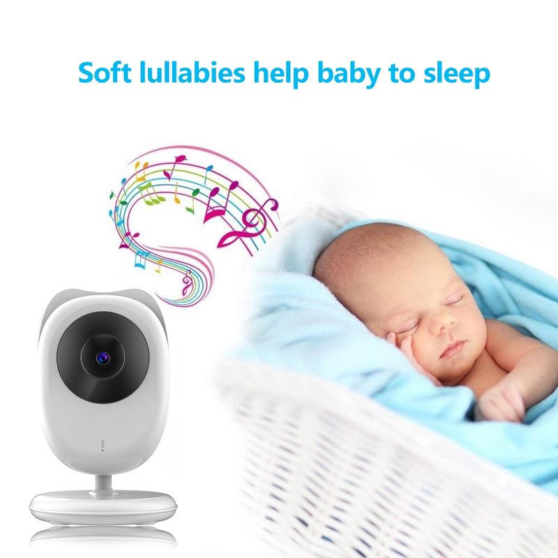 SP990 2.4 inç LCD Ekran Bebek Monitörü Bakım Kamerası (ABD Fişi)_voghion.com