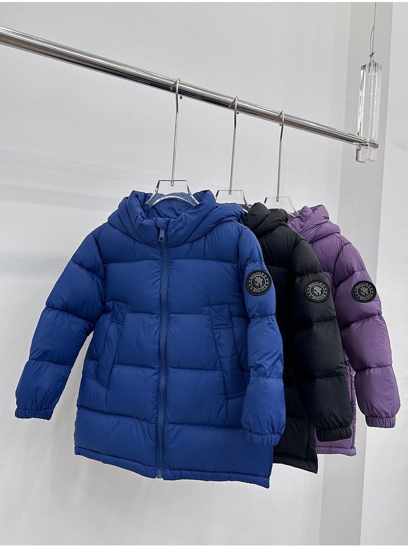 Children's Down Jacket, Thick Medium And Long White Duck Down Jacket, Baby And Older Children's Winter Warm Coat, Factory Direct Sales_voghion.com