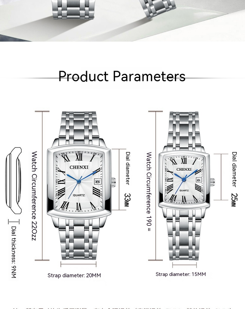 Nuovo orologio da coppia di vendita caldo Dawn Brand Calendario per il tempo libero Orologio al quarzo Orologio da uomo di moda business_voghion.com