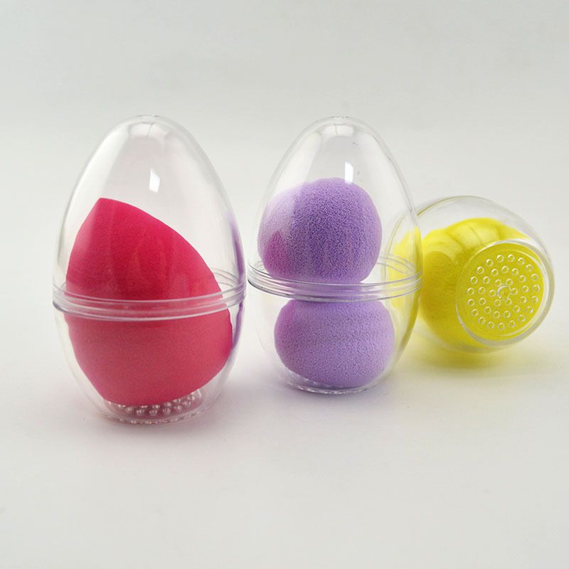 Scatola portaoggetti per trucco trasparente, colore: bianco, versione portatile da viaggio_voghion.com