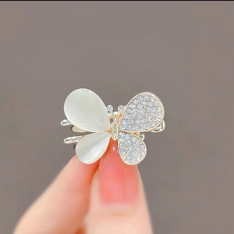 Flequillo elegante y pequeño con margaritas francesas, frente con pico roto, pinza lateral, pinzas para el cabello para niñas, accesorios para el cabello_voghion.com