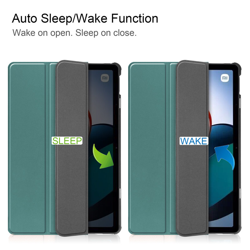 Tablet Cover For Funda Xiaomi Redmi Pad Case 10.61" Smart PU Leather Magnetic Shell For Coque Redmi Pad 10.61 2022 Case + Stylus_voghion.com