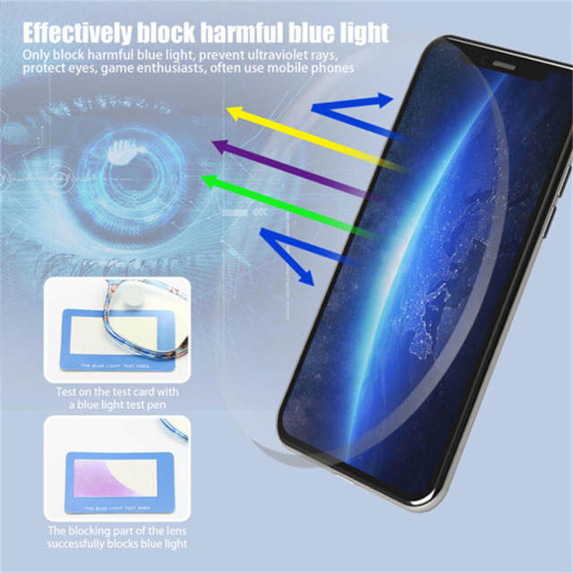 Lesebrille Herren Luxus Runder Rahmen Lupenbrille Klare Linse Anti Blaulicht Brille Männer Frauen Metall Lesebrille Neu_voghion.com