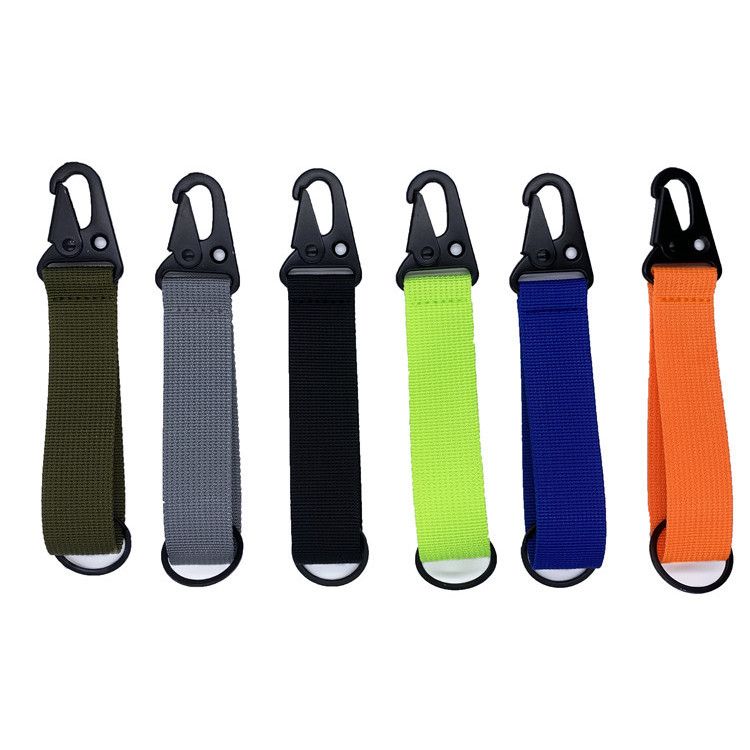 Car Nylon Canvas Webbing Trendy DIY Keychain Fabric Belt With Cartoon Print_voghion.com