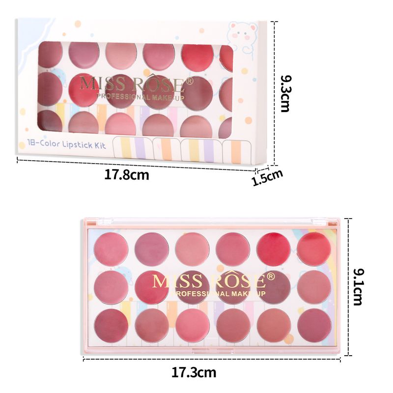MISSROSE Moisturizing Non Fading Non Stick Cup Lipstick Tray Matte Matte Lipstick Set_voghion.com
