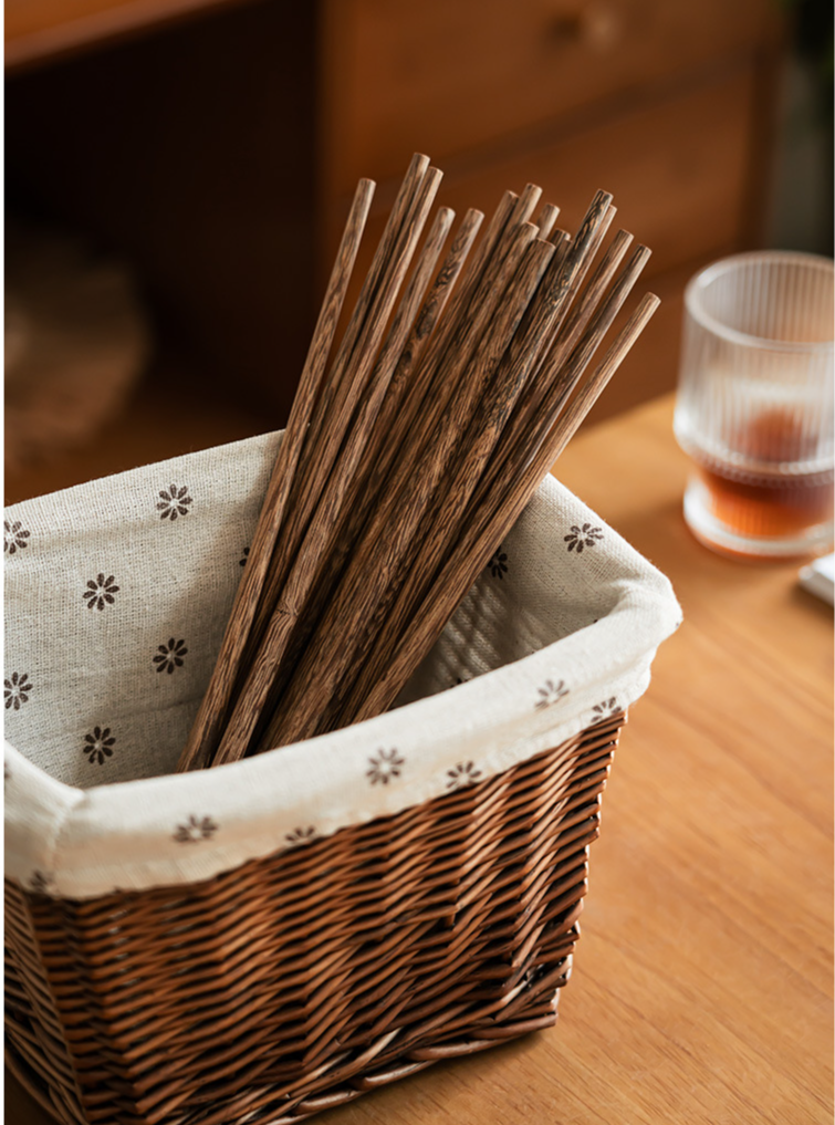 Zen Household Chinese Kitchen Tableware Chicken Wing Non-Slip Wooden High-End Style Chopsticks_voghion.com