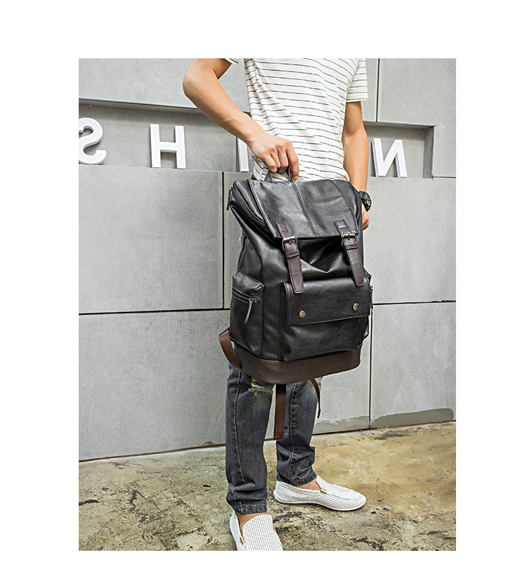 Mochila para hombre, bolso de hombro, mochila, mochila de viaje moderna y popular._voghion.com