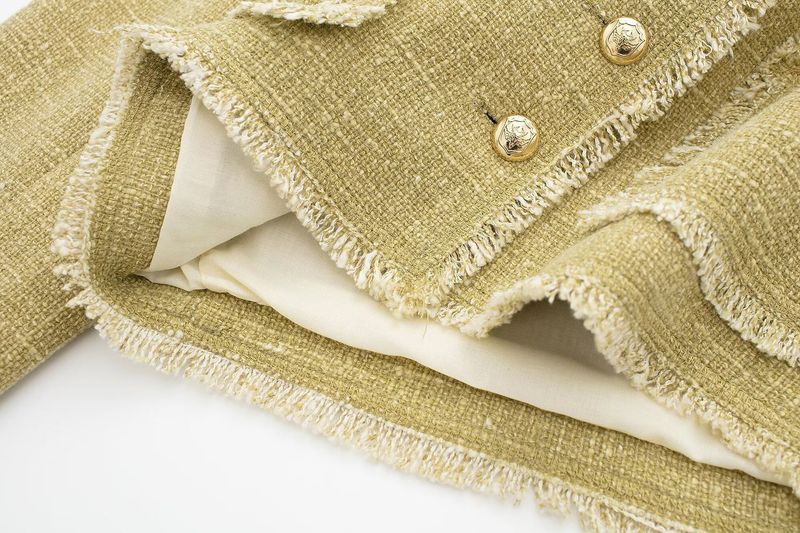 Women's 2024 Spring New Collection Texture Haired Coat_voghion.com