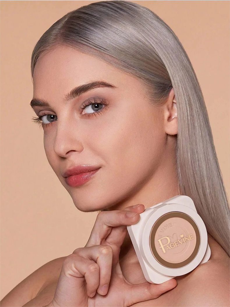 Bellezza e salute PAGINA VINE Fondotinta in polvere Wet And Dry per fissare il trucco, a lunga tenuta, impermeabile e resistente al sudore, non appiccica la cipria_voghion.com