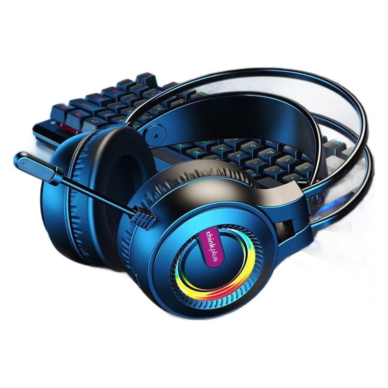 LX Headset Computer Headset Microphone Microphone 7.1 Channel Suitable For E-sports Game G80 Headset_voghion.com