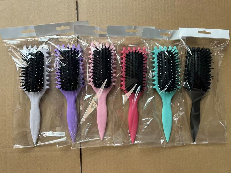 Peignes New Bounce Styling Curling Comb Air Cushion Massage Comb Airbag Hair Comb Big Wave Curling Comb_voghion.com